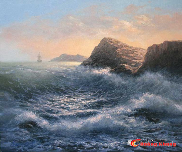 Tranh Thuyền Bườm